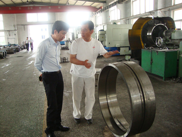 客戶參觀訪問愛國軸承