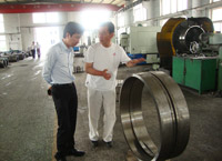 客戶參觀訪問愛國軸承